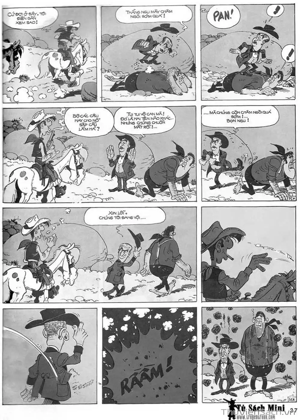 Truyện Tranh Cuộc Phiêu Lưu Kỳ Thú Của Lucky Luke trang 3