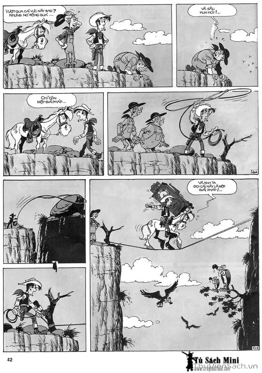 Truyện Tranh Cuộc Phiêu Lưu Kỳ Thú Của Lucky Luke trang 3
