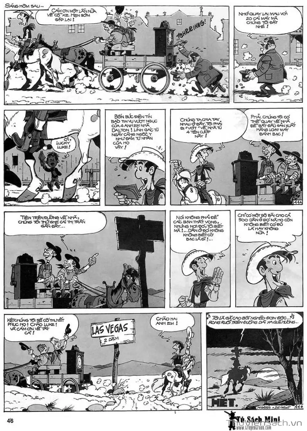 Truyện Tranh Cuộc Phiêu Lưu Kỳ Thú Của Lucky Luke trang 3