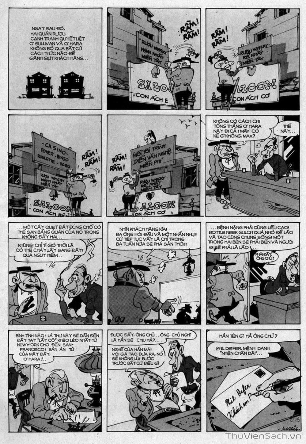 Truyện Tranh Cuộc Phiêu Lưu Kỳ Thú Của Lucky Luke trang 3