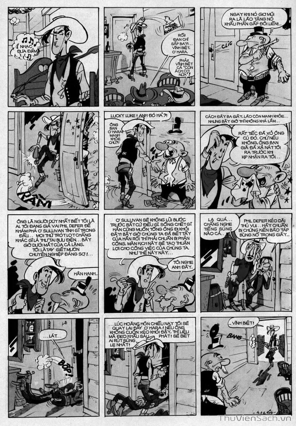 Truyện Tranh Cuộc Phiêu Lưu Kỳ Thú Của Lucky Luke trang 3