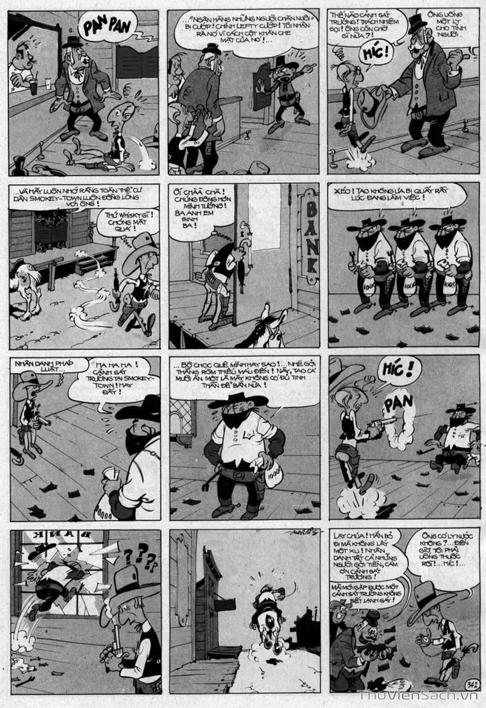 Truyện Tranh Cuộc Phiêu Lưu Kỳ Thú Của Lucky Luke trang 3