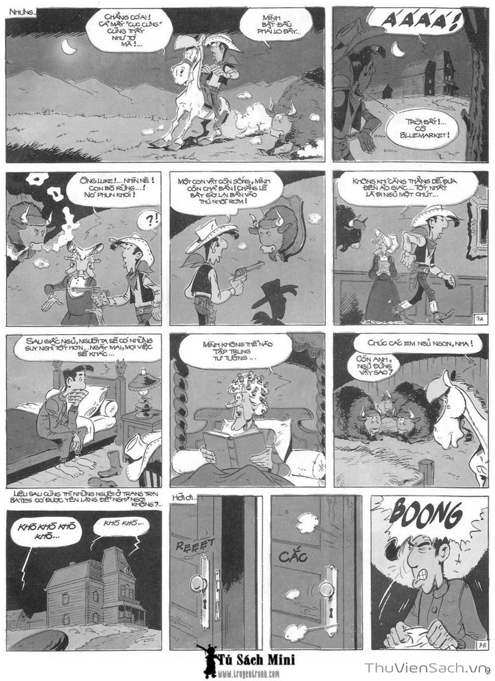 Truyện Tranh Cuộc Phiêu Lưu Kỳ Thú Của Lucky Luke trang 3