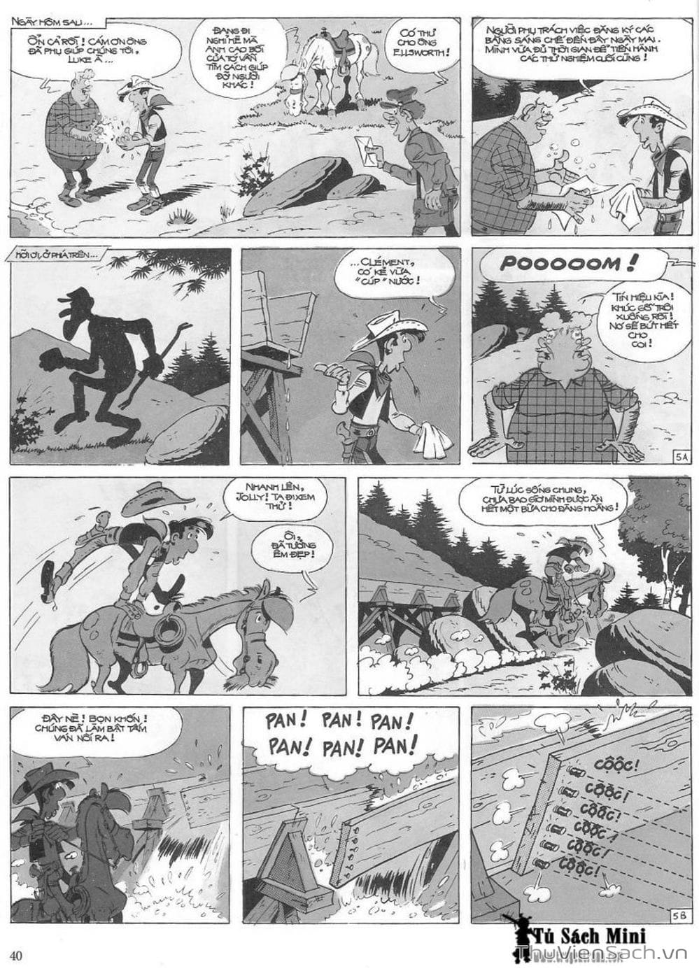 Truyện Tranh Cuộc Phiêu Lưu Kỳ Thú Của Lucky Luke trang 3