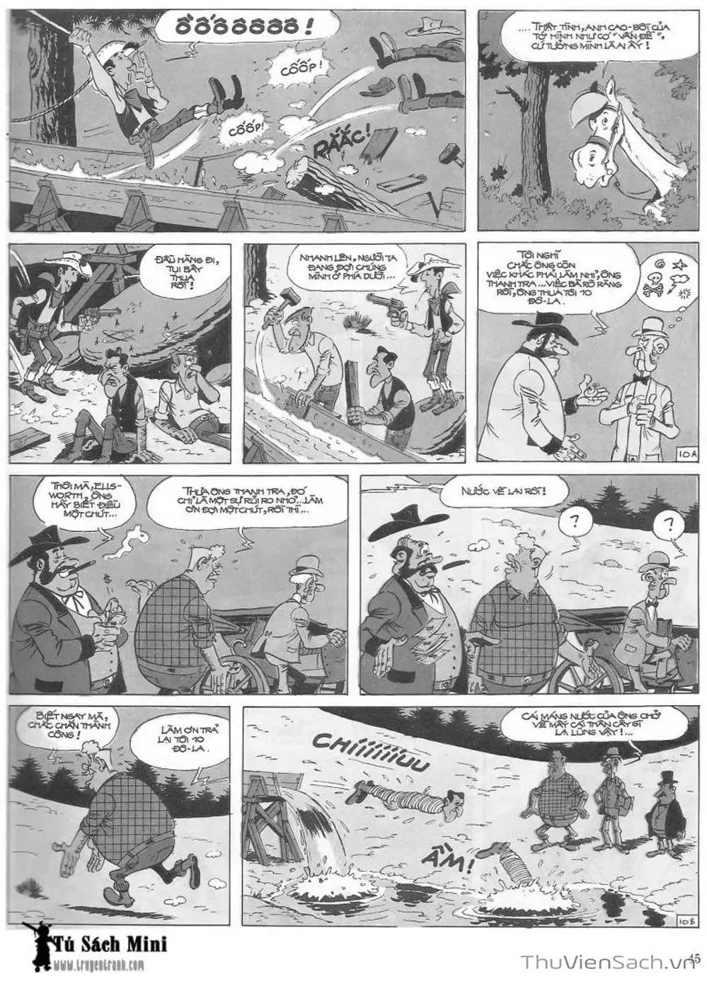 Truyện Tranh Cuộc Phiêu Lưu Kỳ Thú Của Lucky Luke trang 3