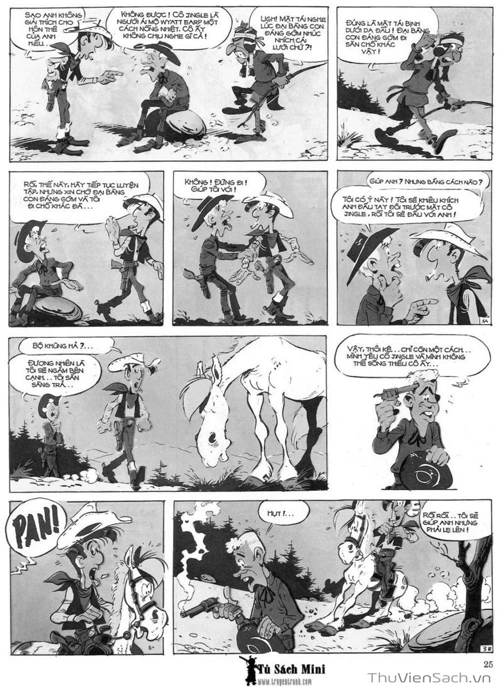 Truyện Tranh Cuộc Phiêu Lưu Kỳ Thú Của Lucky Luke trang 3
