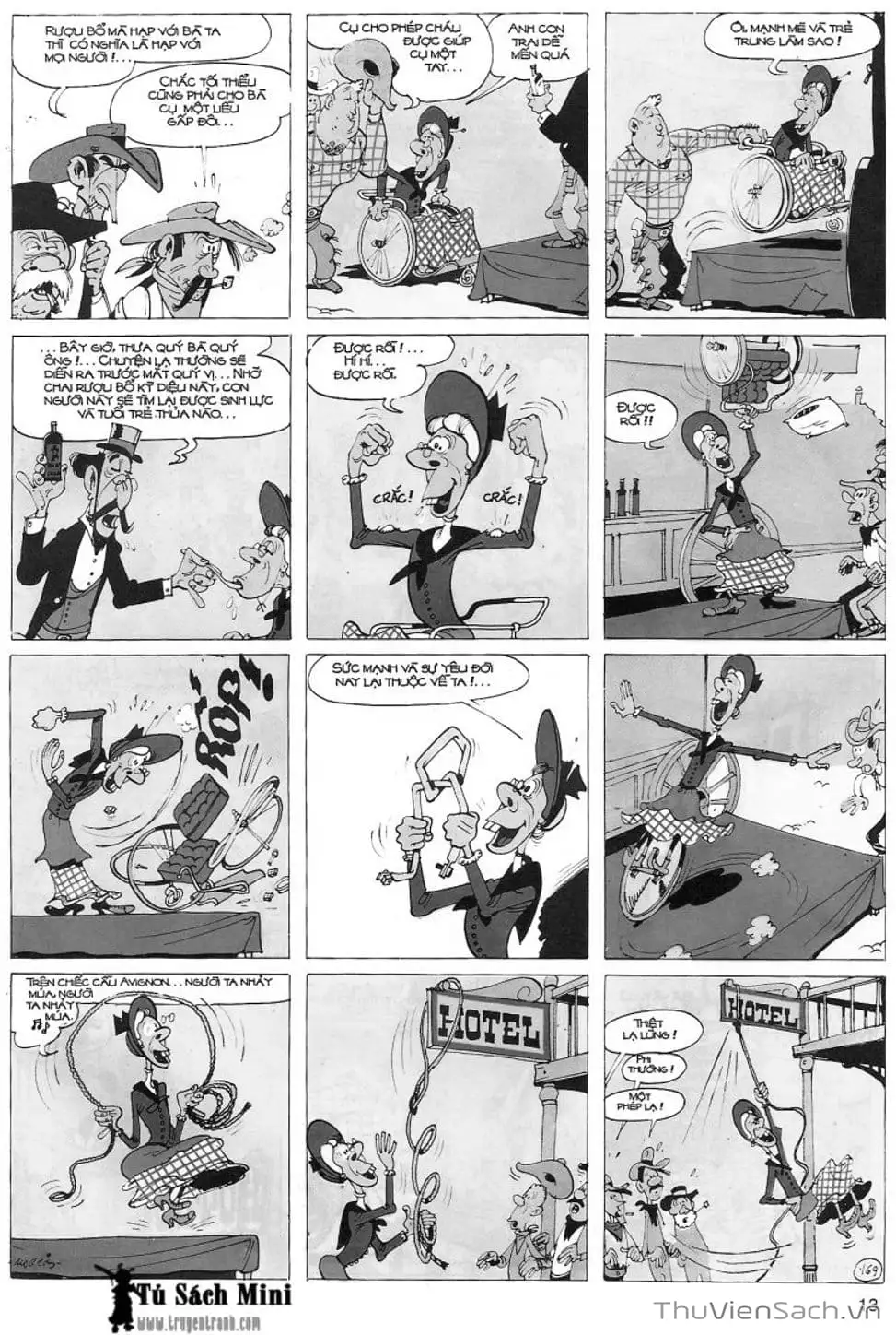 Truyện Tranh Cuộc Phiêu Lưu Kỳ Thú Của Lucky Luke trang 3