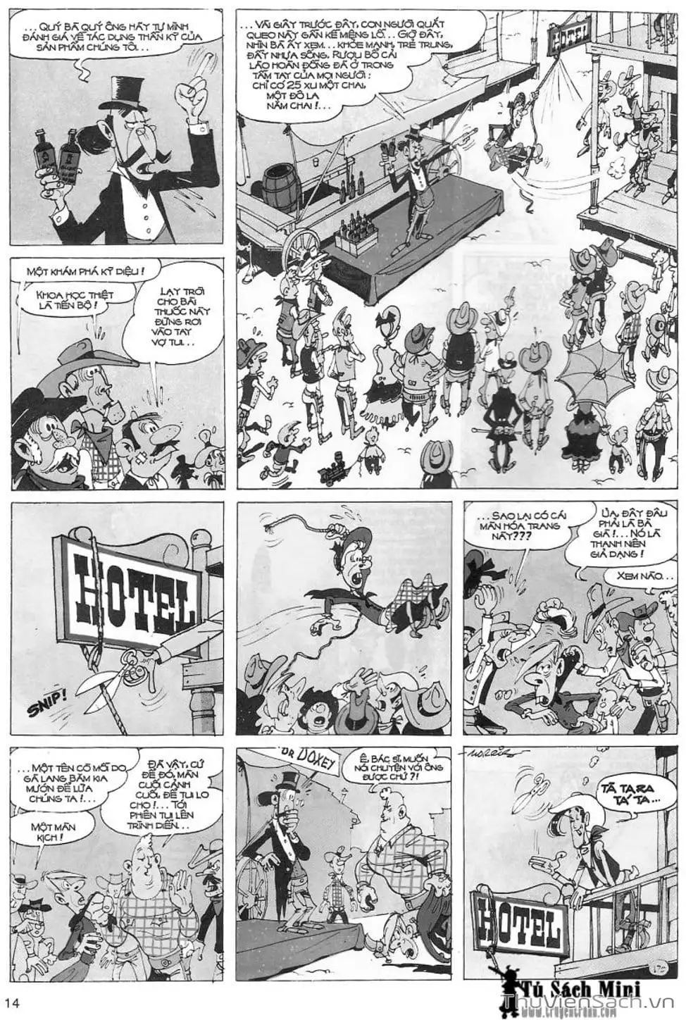 Truyện Tranh Cuộc Phiêu Lưu Kỳ Thú Của Lucky Luke trang 3