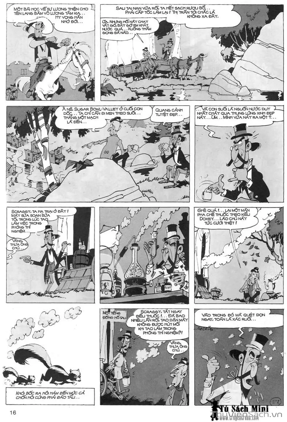 Truyện Tranh Cuộc Phiêu Lưu Kỳ Thú Của Lucky Luke trang 3