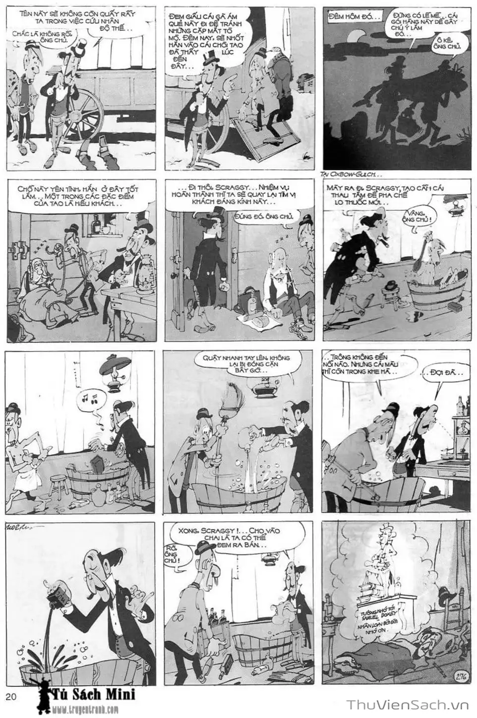 Truyện Tranh Cuộc Phiêu Lưu Kỳ Thú Của Lucky Luke trang 3