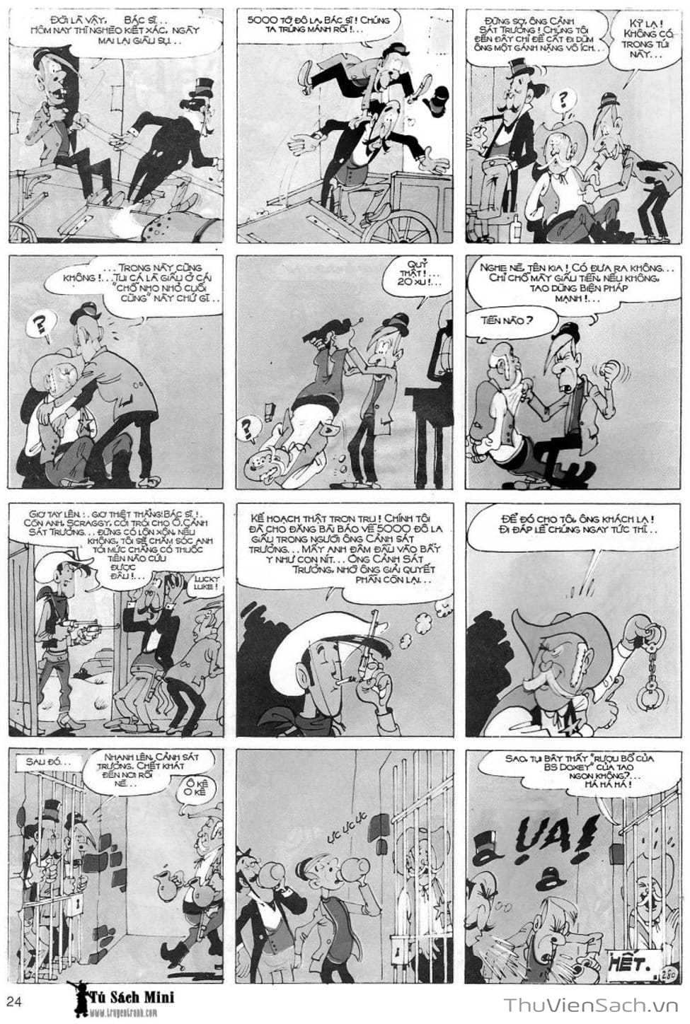 Truyện Tranh Cuộc Phiêu Lưu Kỳ Thú Của Lucky Luke trang 3