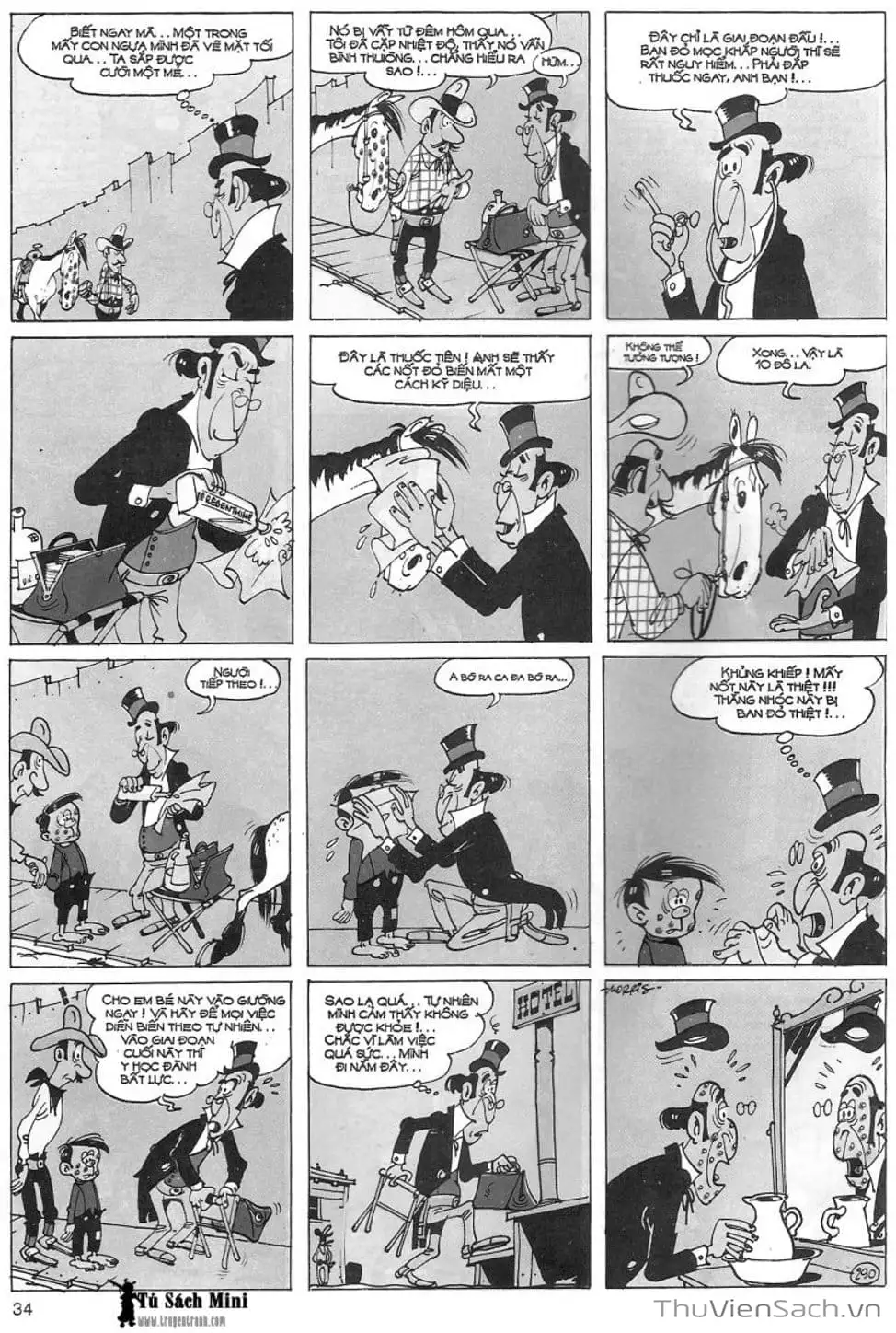 Truyện Tranh Cuộc Phiêu Lưu Kỳ Thú Của Lucky Luke trang 3