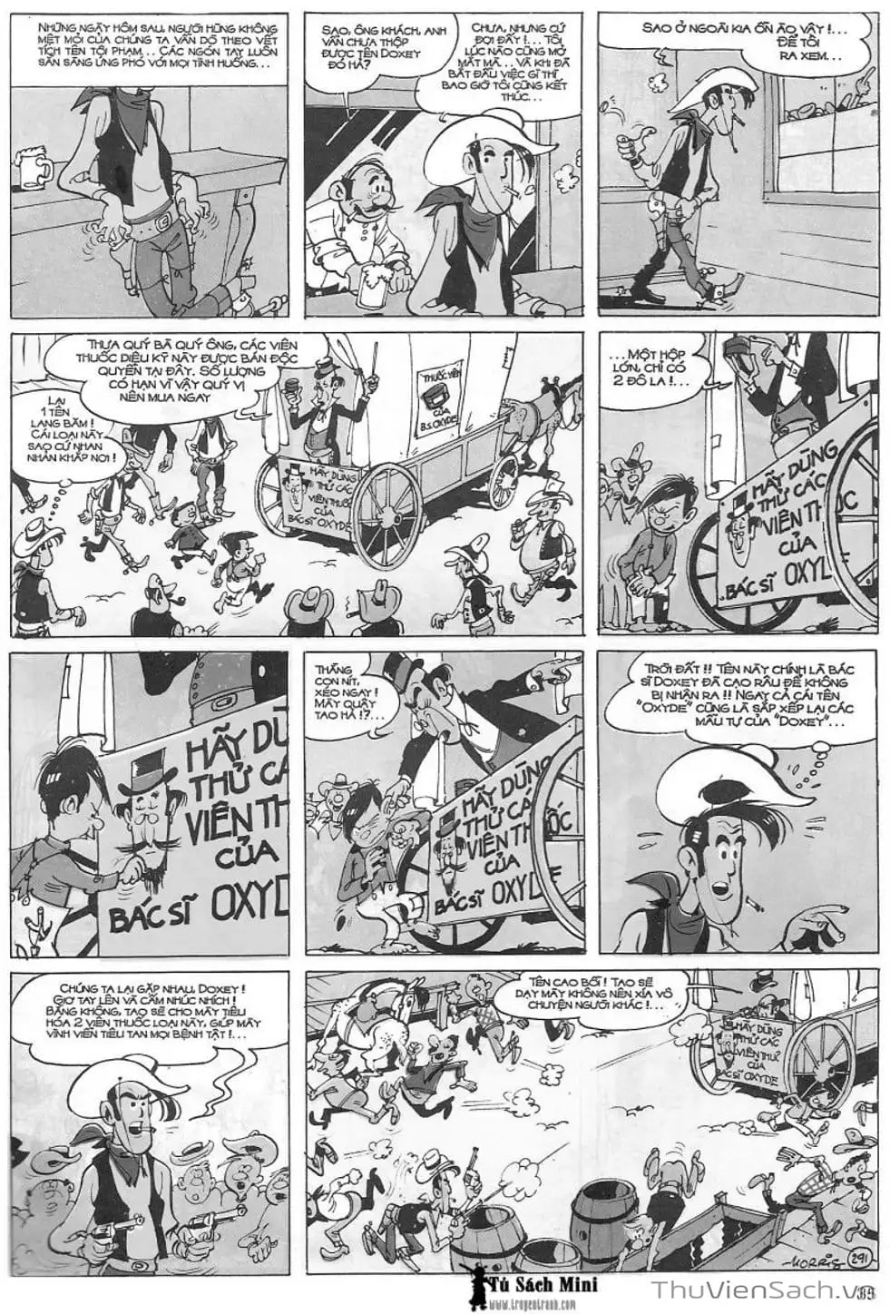 Truyện Tranh Cuộc Phiêu Lưu Kỳ Thú Của Lucky Luke trang 3