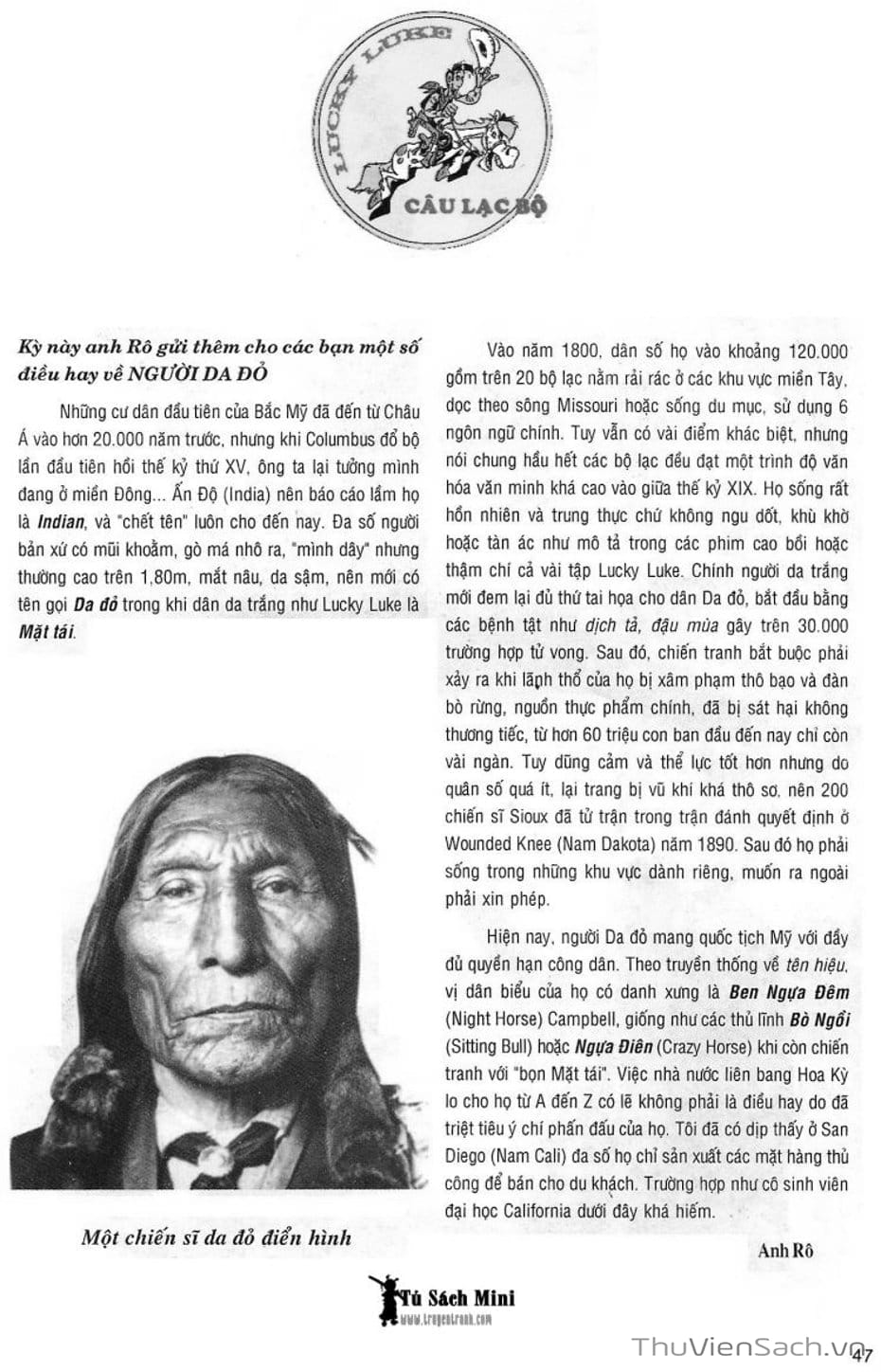 Truyện Tranh Cuộc Phiêu Lưu Kỳ Thú Của Lucky Luke trang 3