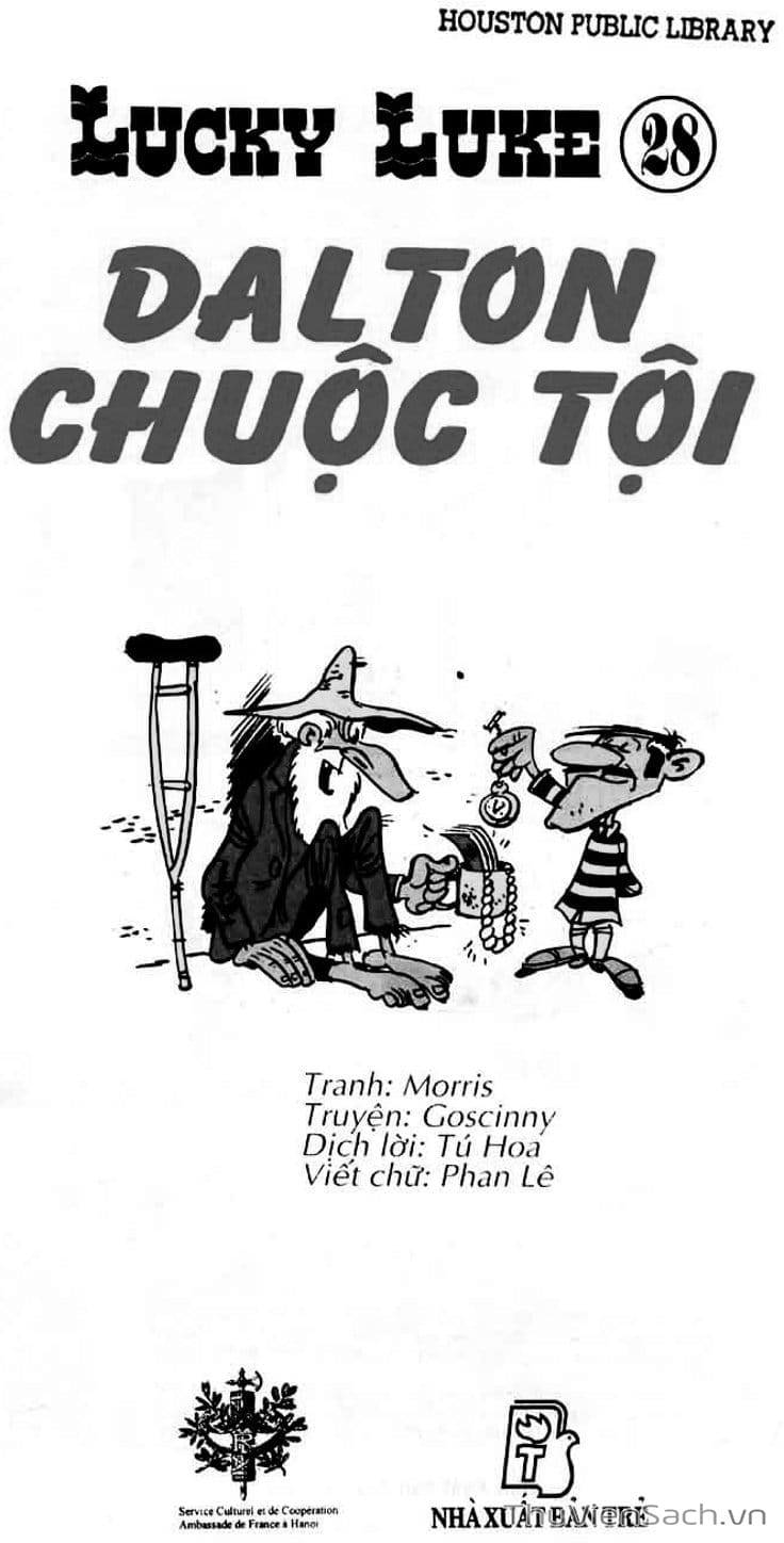 Truyện Tranh Cuộc Phiêu Lưu Kỳ Thú Của Lucky Luke trang 3