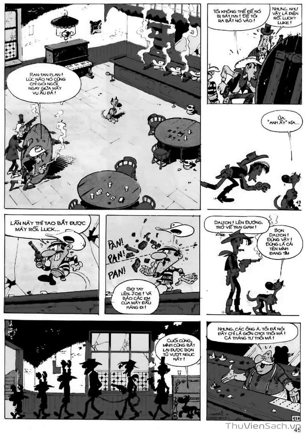 Truyện Tranh Cuộc Phiêu Lưu Kỳ Thú Của Lucky Luke trang 3