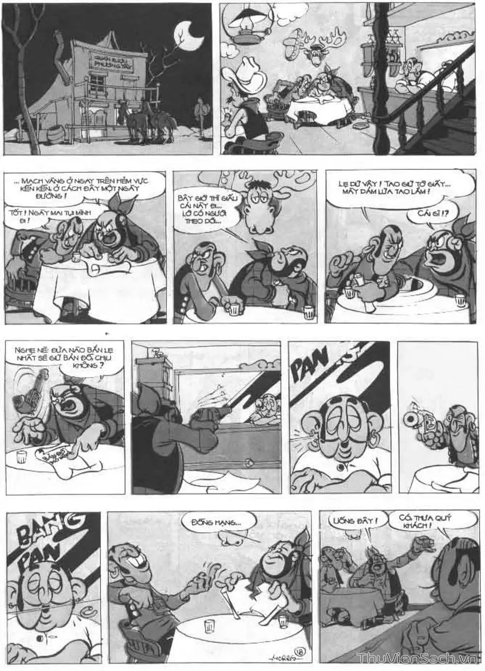 Truyện Tranh Cuộc Phiêu Lưu Kỳ Thú Của Lucky Luke trang 3