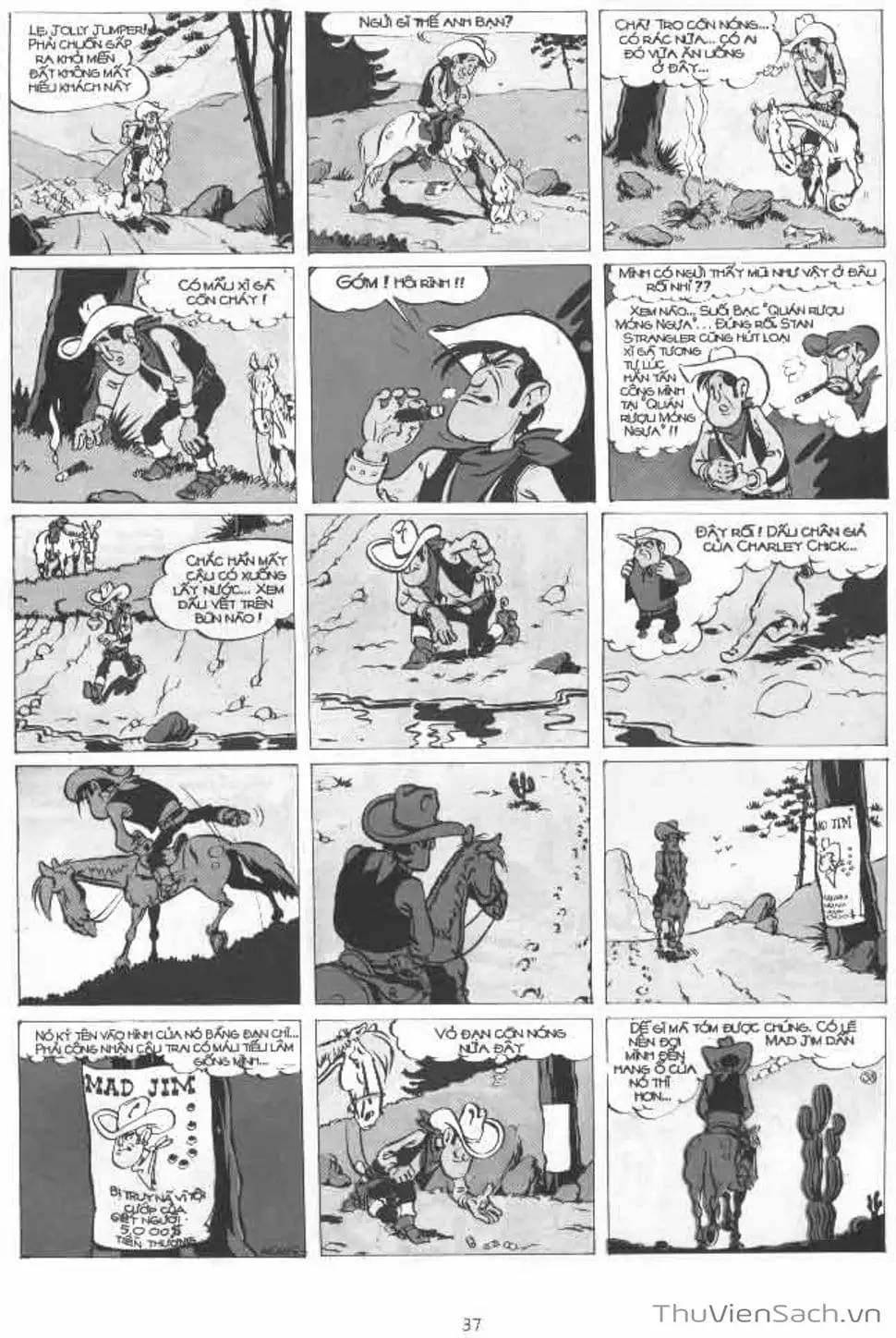 Truyện Tranh Cuộc Phiêu Lưu Kỳ Thú Của Lucky Luke trang 3