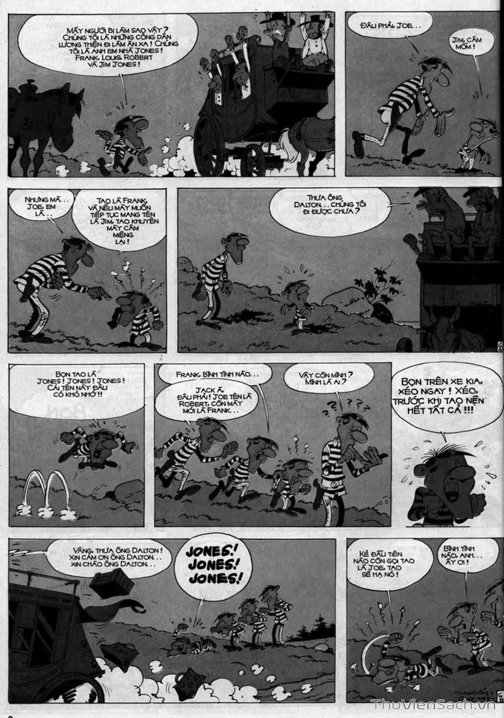 Truyện Tranh Cuộc Phiêu Lưu Kỳ Thú Của Lucky Luke trang 3