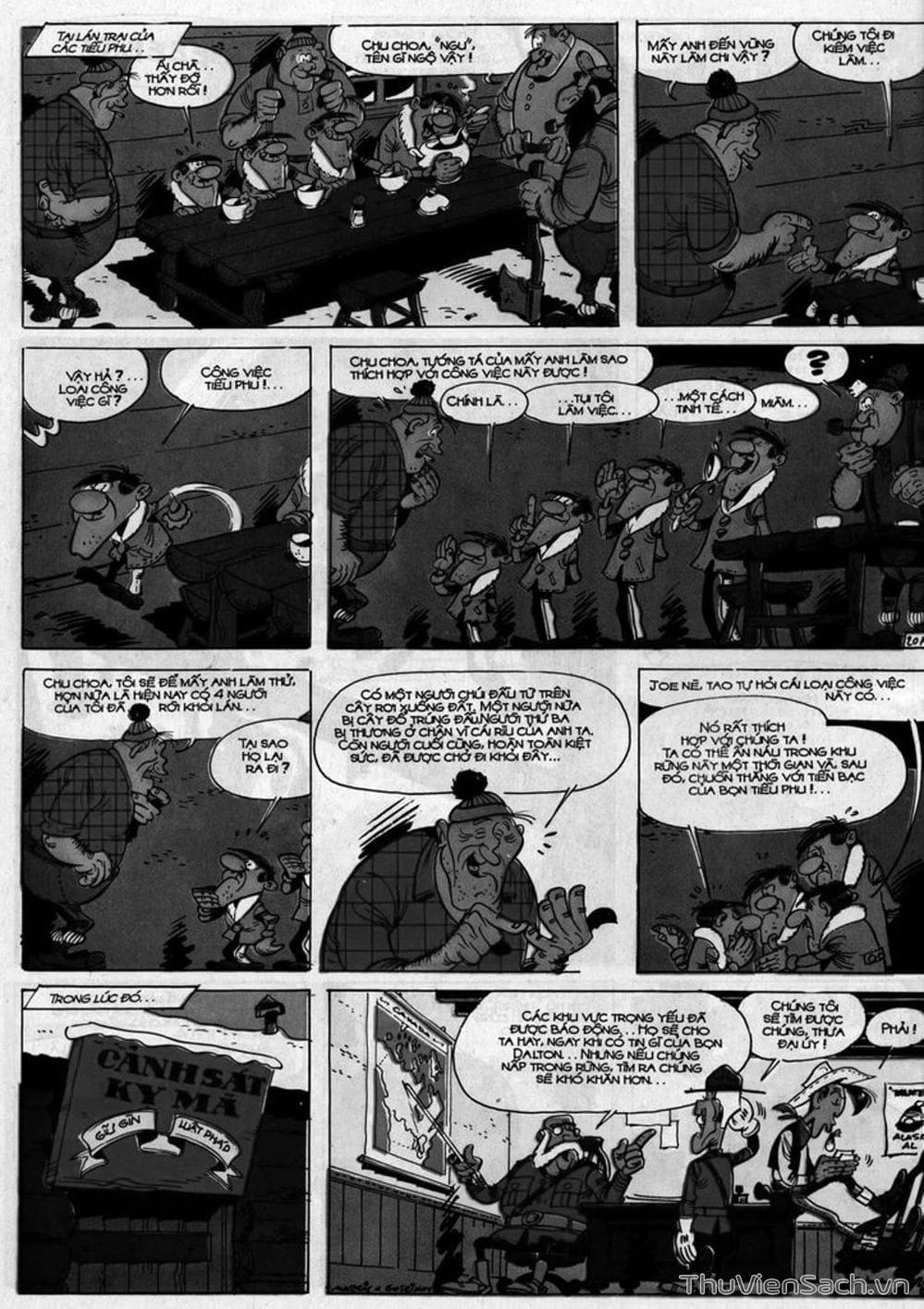 Truyện Tranh Cuộc Phiêu Lưu Kỳ Thú Của Lucky Luke trang 3