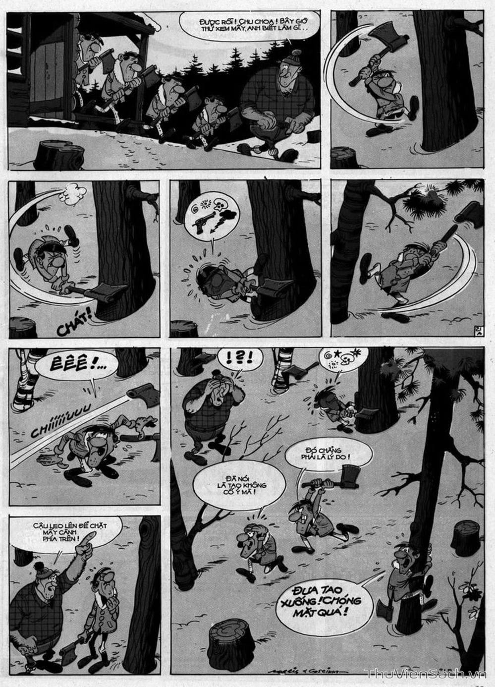 Truyện Tranh Cuộc Phiêu Lưu Kỳ Thú Của Lucky Luke trang 3