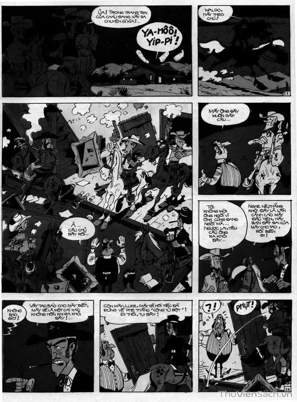 Truyện Tranh Cuộc Phiêu Lưu Kỳ Thú Của Lucky Luke trang 3