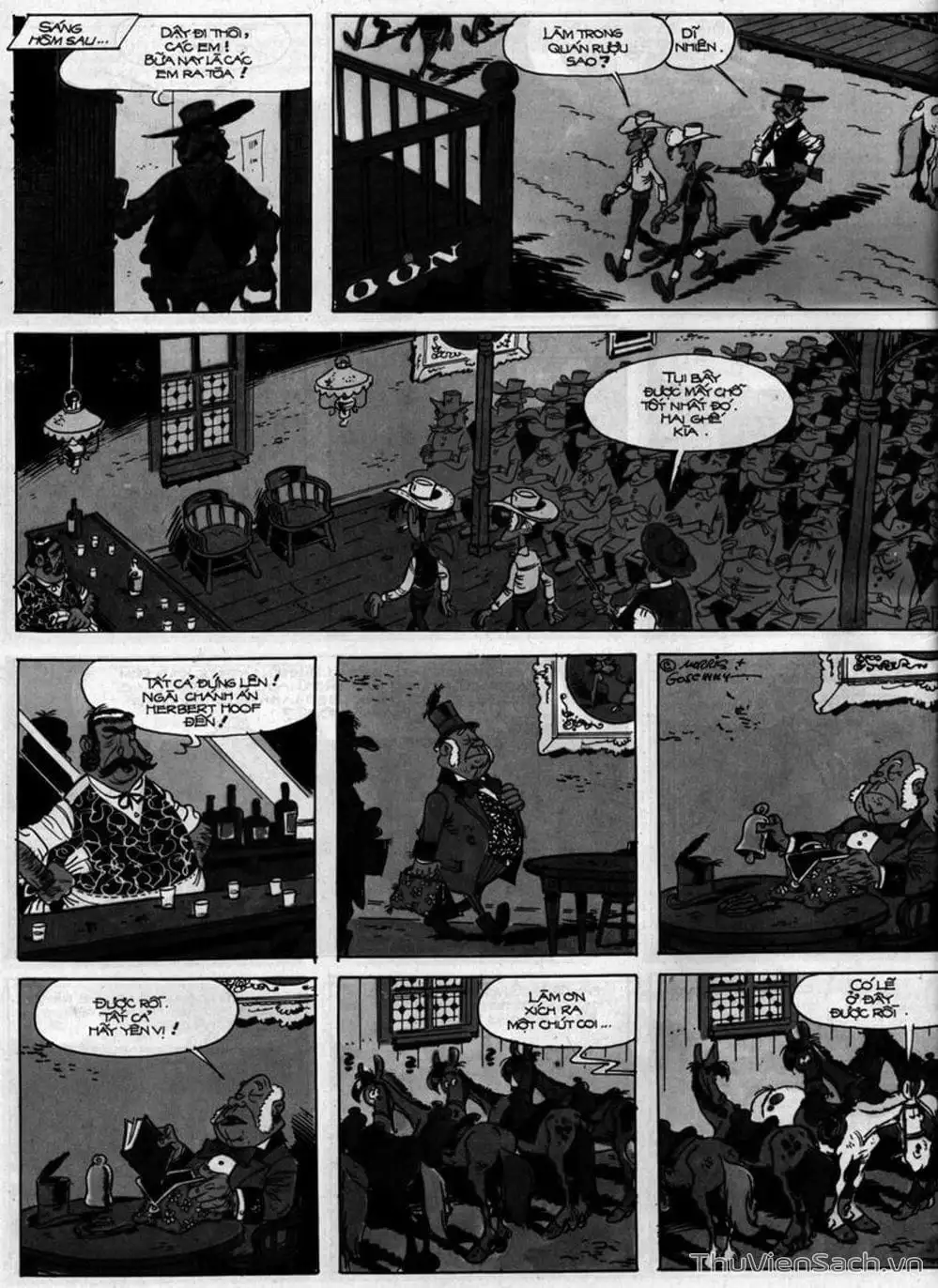 Truyện Tranh Cuộc Phiêu Lưu Kỳ Thú Của Lucky Luke trang 3
