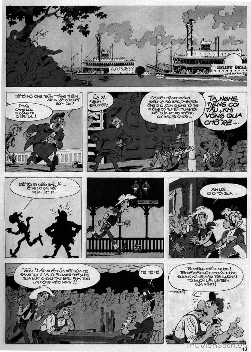 Truyện Tranh Cuộc Phiêu Lưu Kỳ Thú Của Lucky Luke trang 3