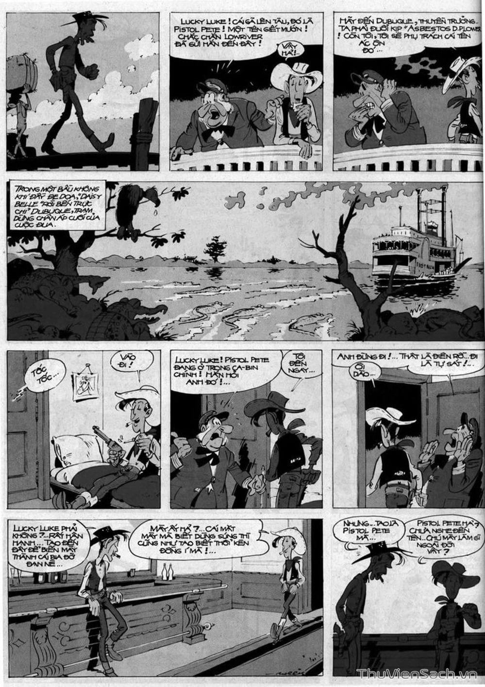 Truyện Tranh Cuộc Phiêu Lưu Kỳ Thú Của Lucky Luke trang 3