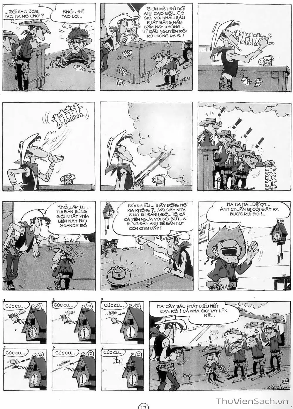 Truyện Tranh Cuộc Phiêu Lưu Kỳ Thú Của Lucky Luke trang 3