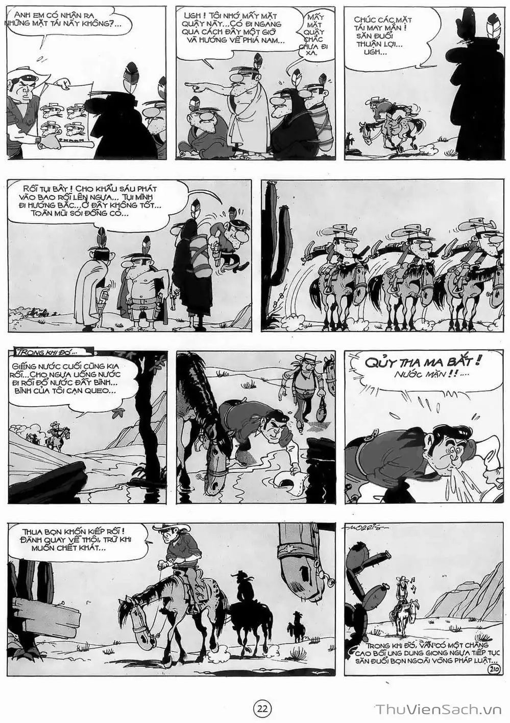 Truyện Tranh Cuộc Phiêu Lưu Kỳ Thú Của Lucky Luke trang 3