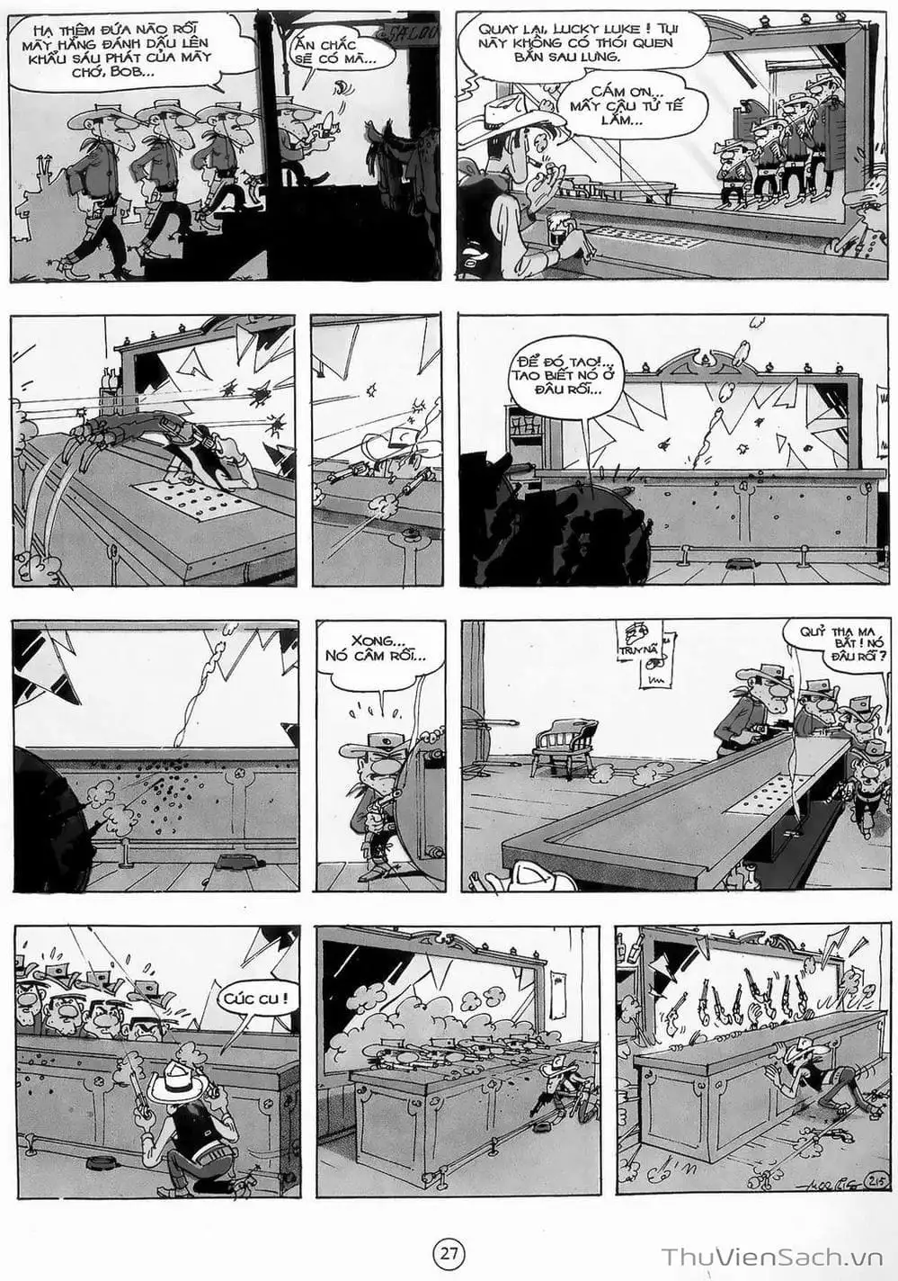 Truyện Tranh Cuộc Phiêu Lưu Kỳ Thú Của Lucky Luke trang 3