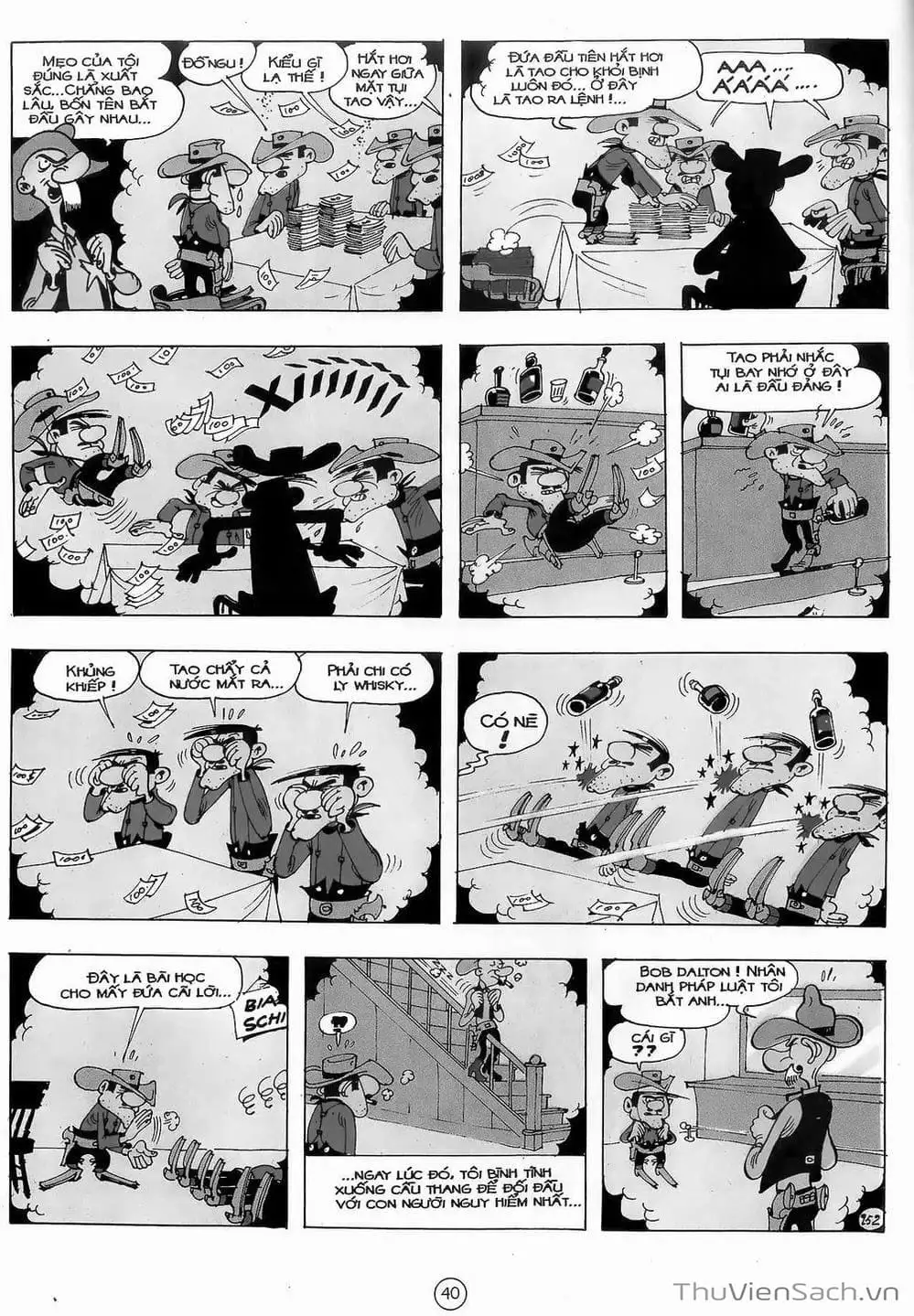 Truyện Tranh Cuộc Phiêu Lưu Kỳ Thú Của Lucky Luke trang 3
