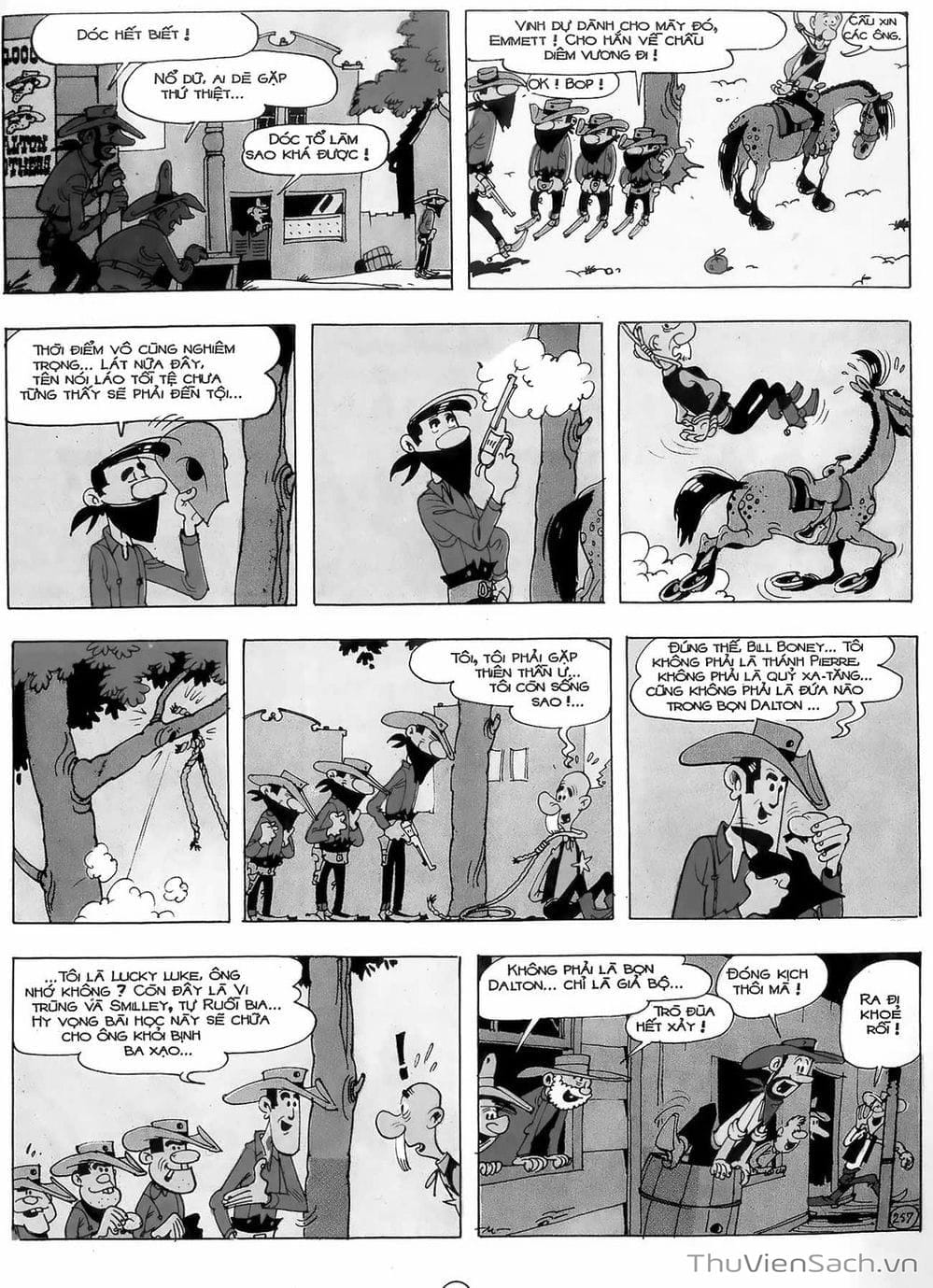 Truyện Tranh Cuộc Phiêu Lưu Kỳ Thú Của Lucky Luke trang 3