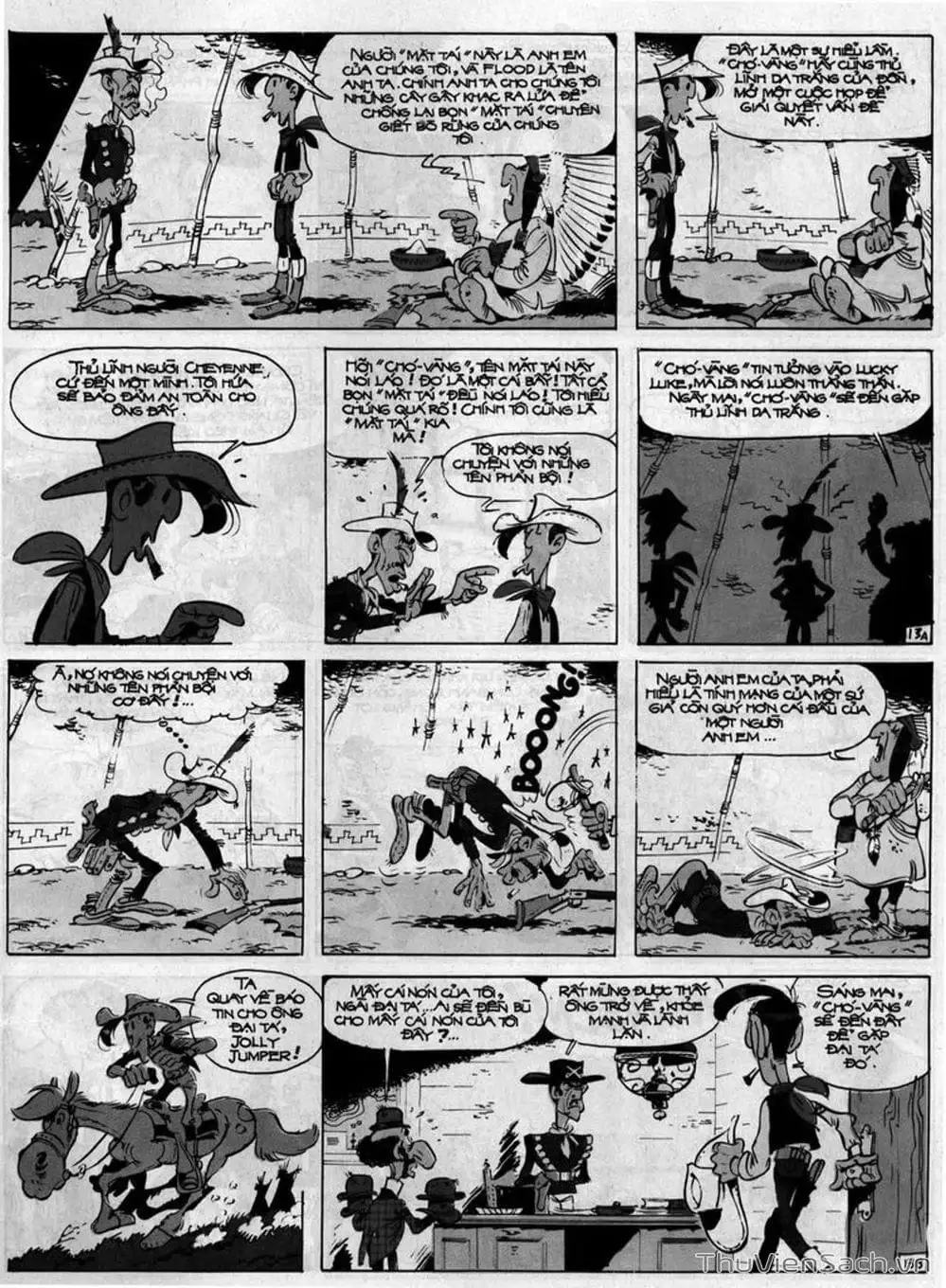 Truyện Tranh Cuộc Phiêu Lưu Kỳ Thú Của Lucky Luke trang 3