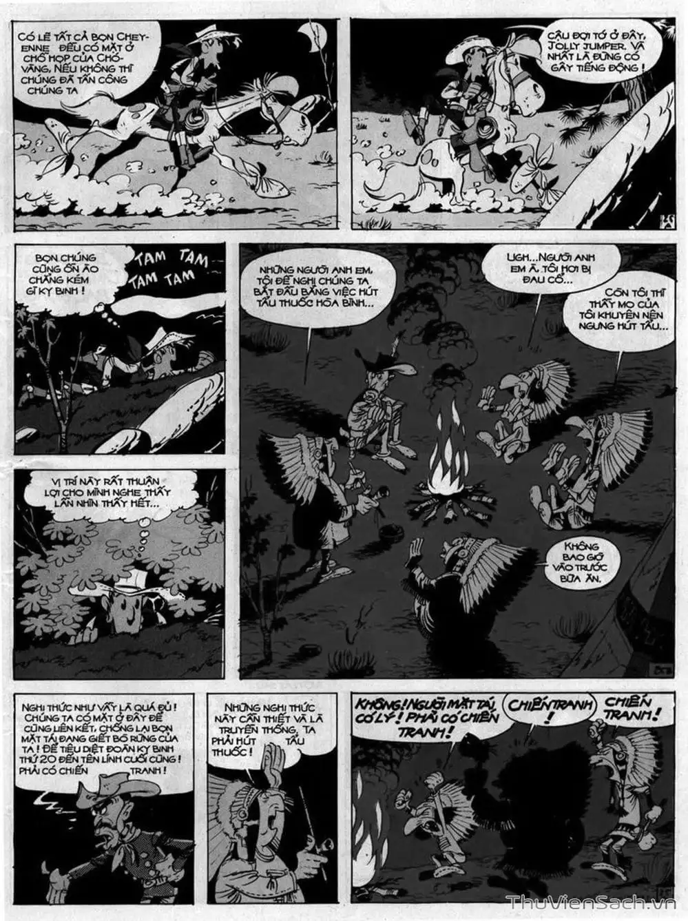 Truyện Tranh Cuộc Phiêu Lưu Kỳ Thú Của Lucky Luke trang 3