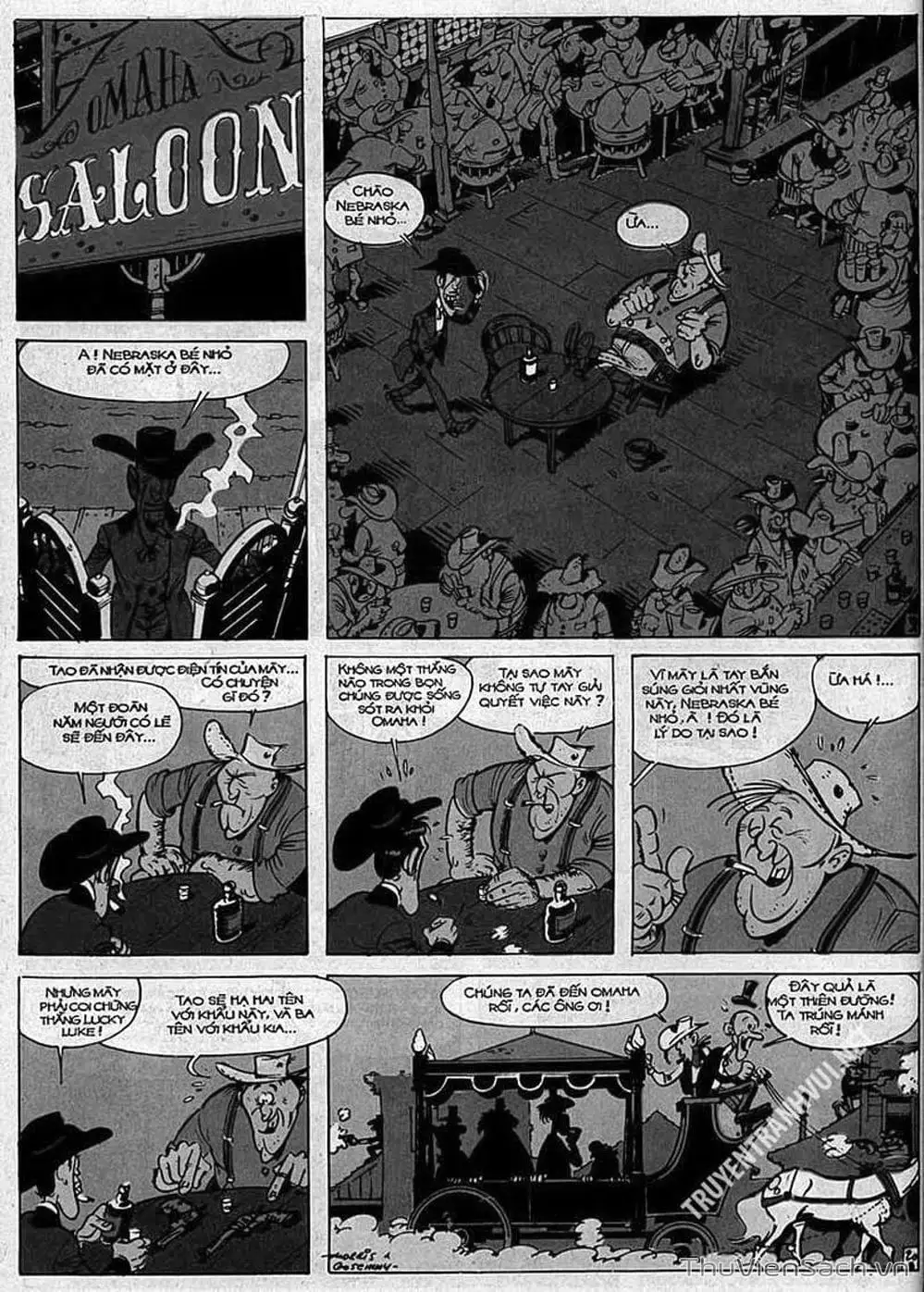 Truyện Tranh Cuộc Phiêu Lưu Kỳ Thú Của Lucky Luke trang 3