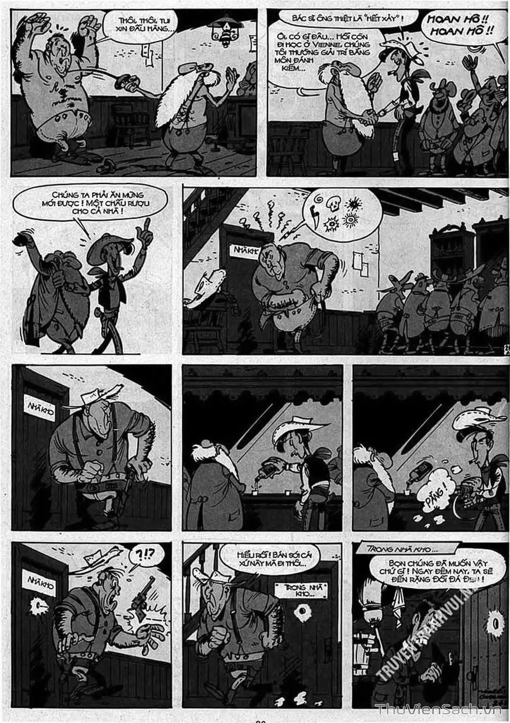 Truyện Tranh Cuộc Phiêu Lưu Kỳ Thú Của Lucky Luke trang 3