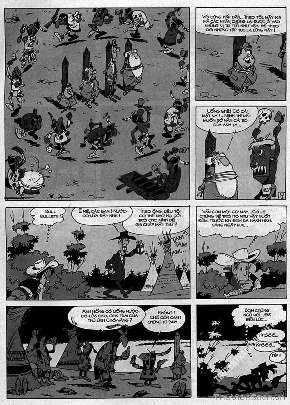 Truyện Tranh Cuộc Phiêu Lưu Kỳ Thú Của Lucky Luke trang 3
