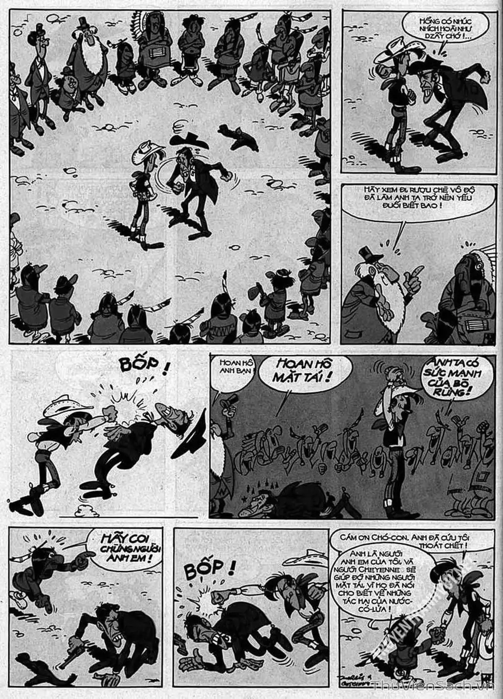 Truyện Tranh Cuộc Phiêu Lưu Kỳ Thú Của Lucky Luke trang 3