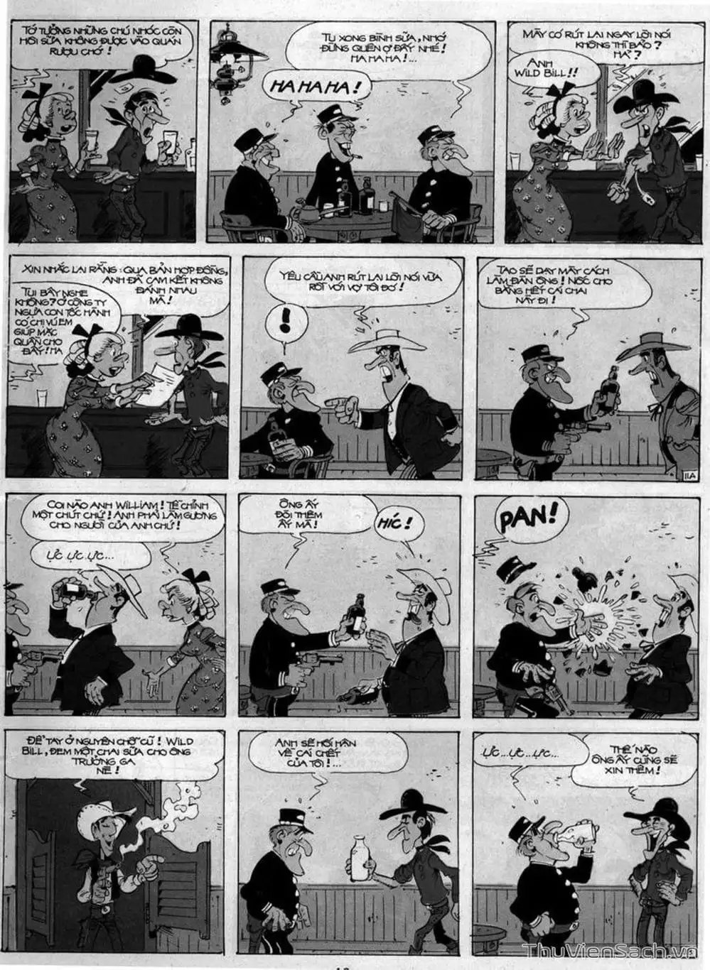 Truyện Tranh Cuộc Phiêu Lưu Kỳ Thú Của Lucky Luke trang 3