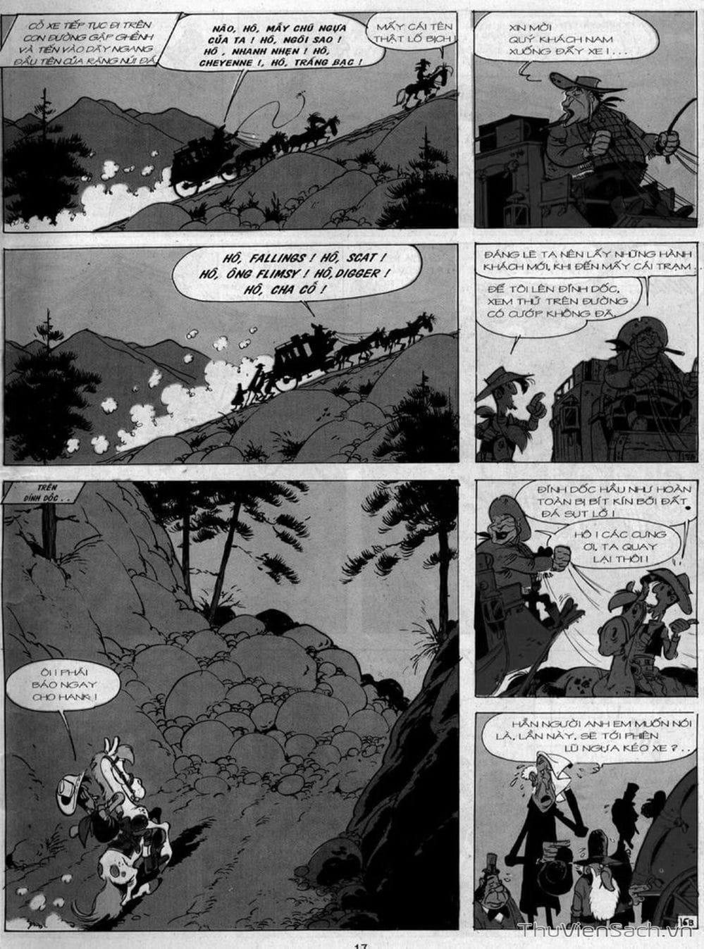 Truyện Tranh Cuộc Phiêu Lưu Kỳ Thú Của Lucky Luke trang 3