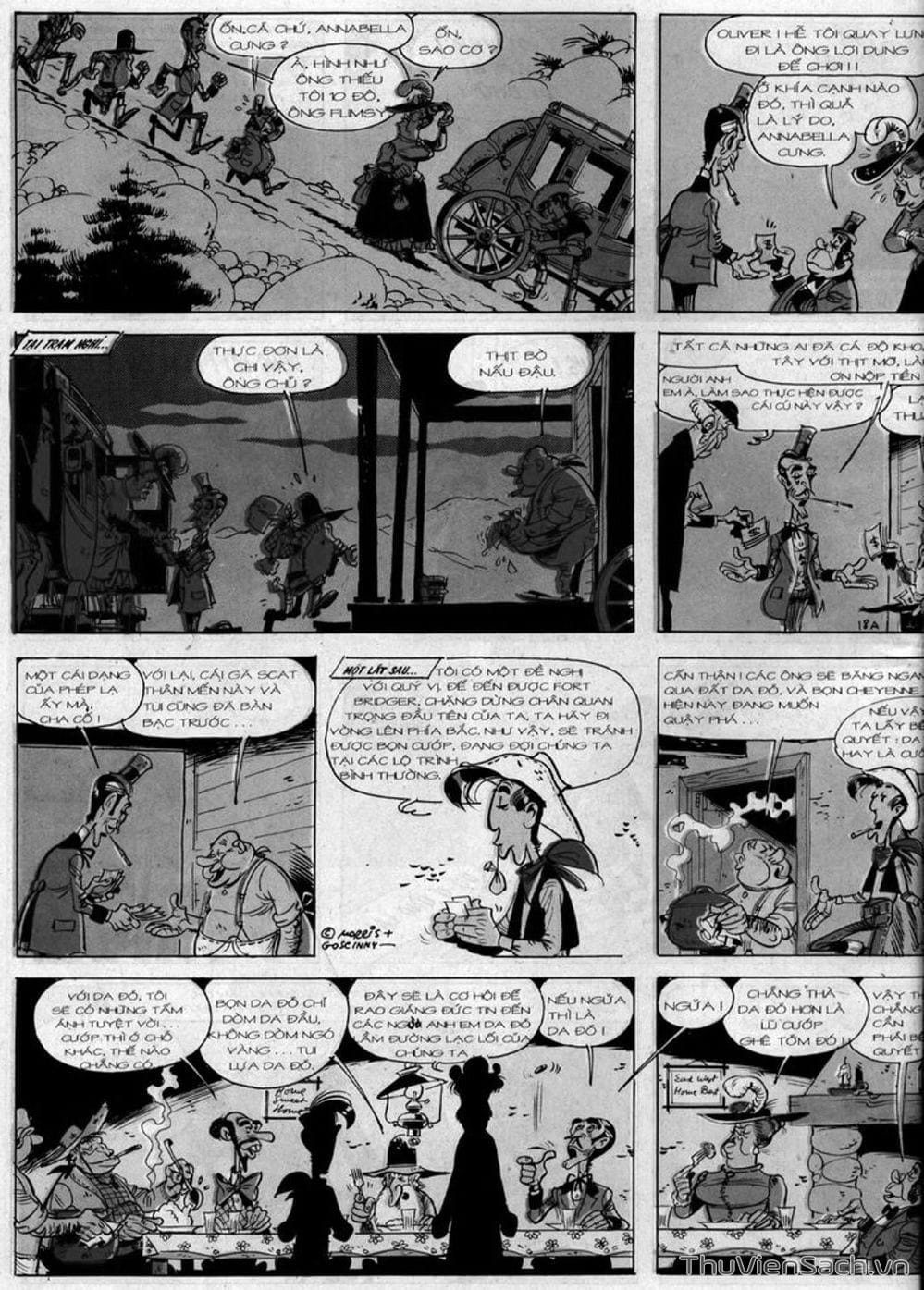 Truyện Tranh Cuộc Phiêu Lưu Kỳ Thú Của Lucky Luke trang 3