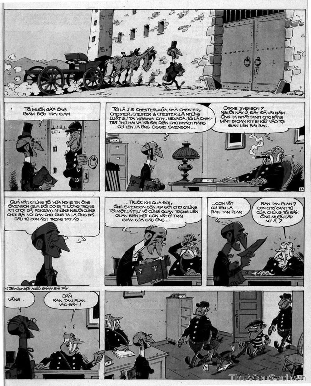 Truyện Tranh Cuộc Phiêu Lưu Kỳ Thú Của Lucky Luke trang 3