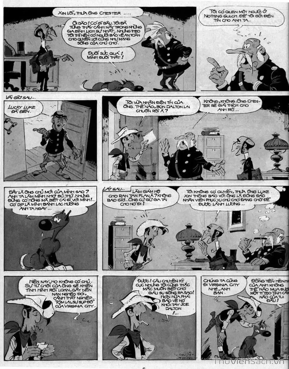 Truyện Tranh Cuộc Phiêu Lưu Kỳ Thú Của Lucky Luke trang 3
