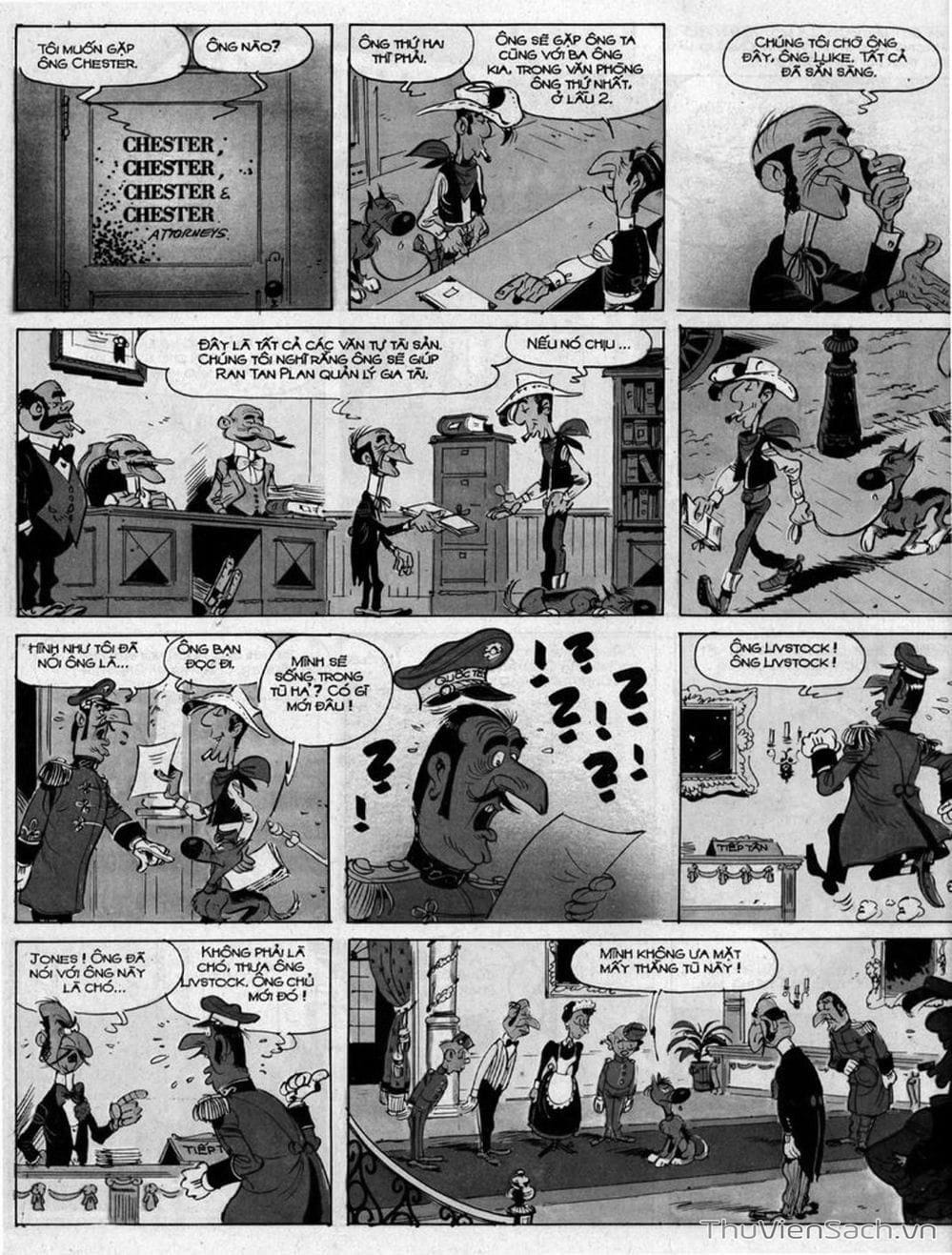 Truyện Tranh Cuộc Phiêu Lưu Kỳ Thú Của Lucky Luke trang 3