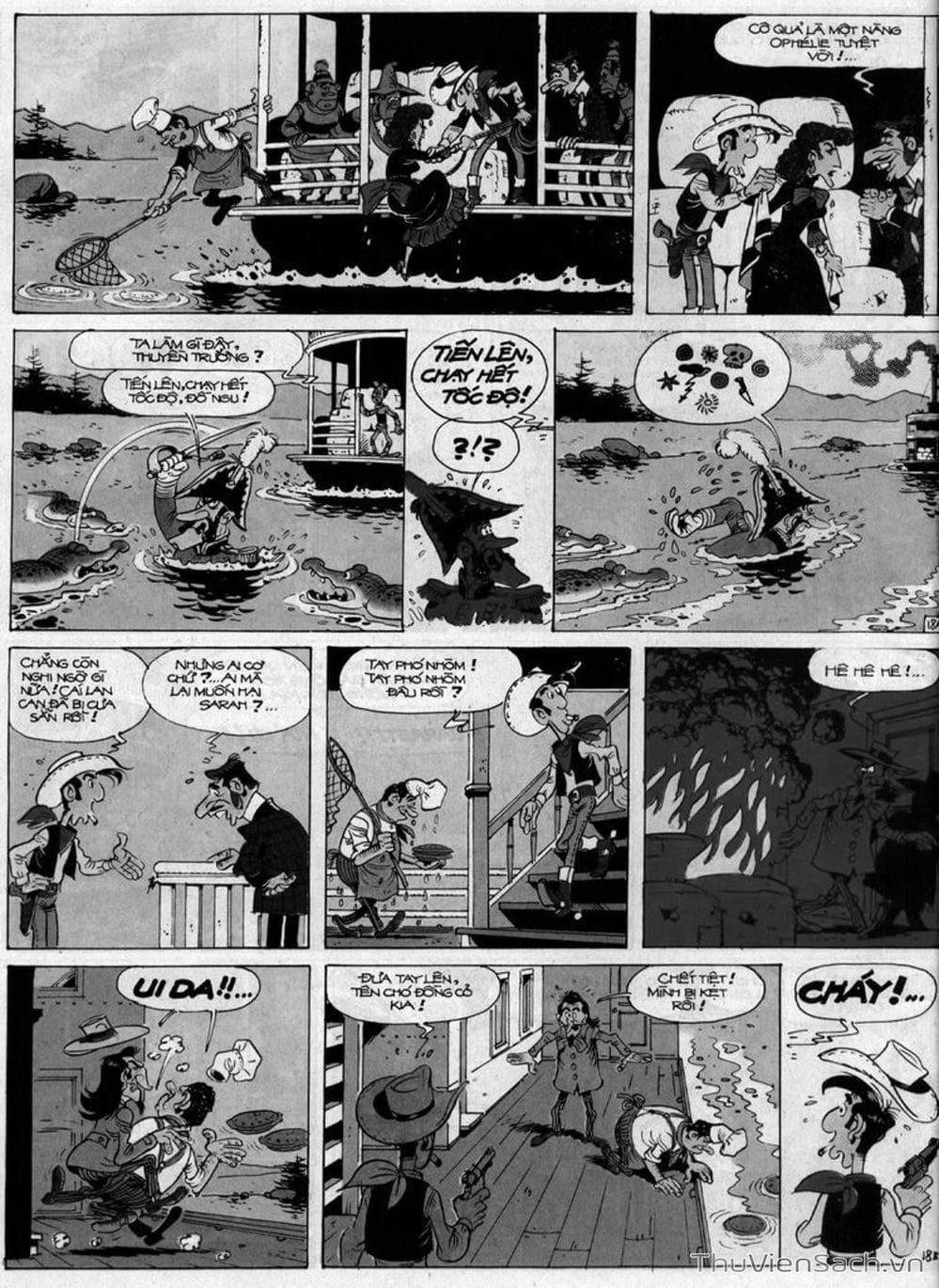 Truyện Tranh Cuộc Phiêu Lưu Kỳ Thú Của Lucky Luke trang 3