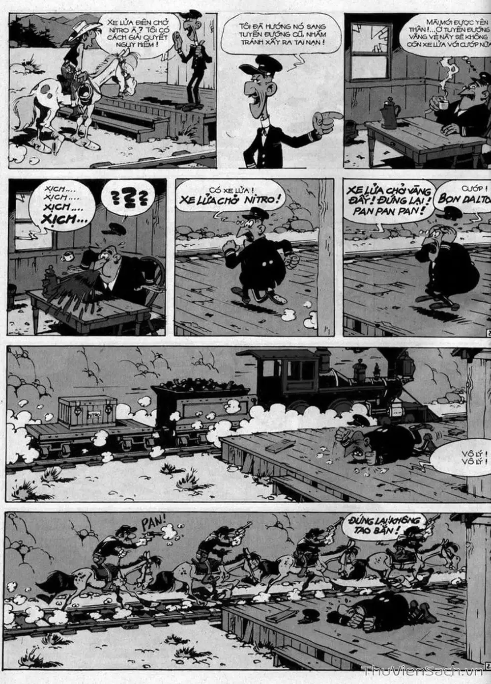 Truyện Tranh Cuộc Phiêu Lưu Kỳ Thú Của Lucky Luke trang 3