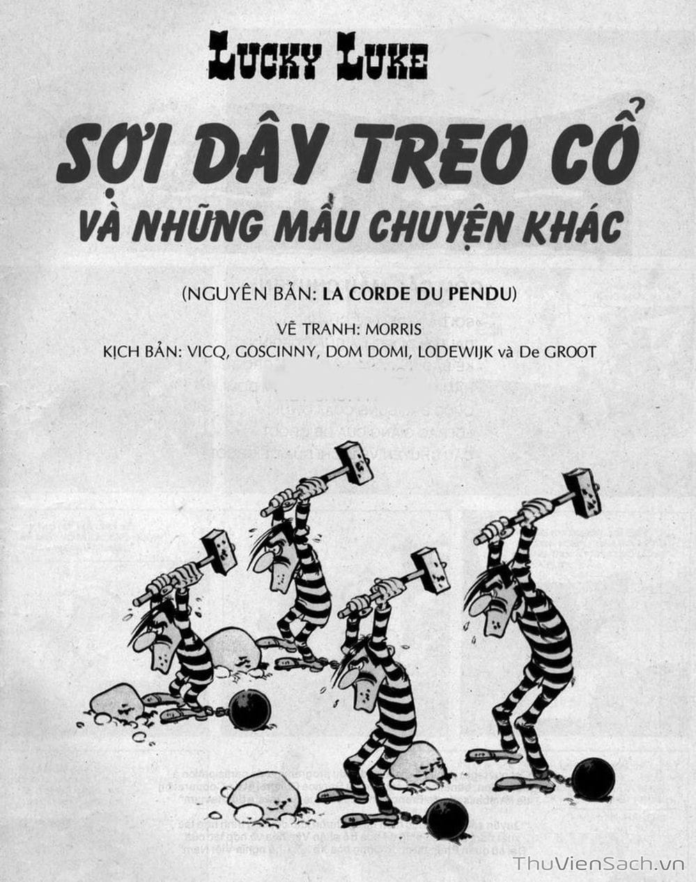 Truyện Tranh Cuộc Phiêu Lưu Kỳ Thú Của Lucky Luke trang 3