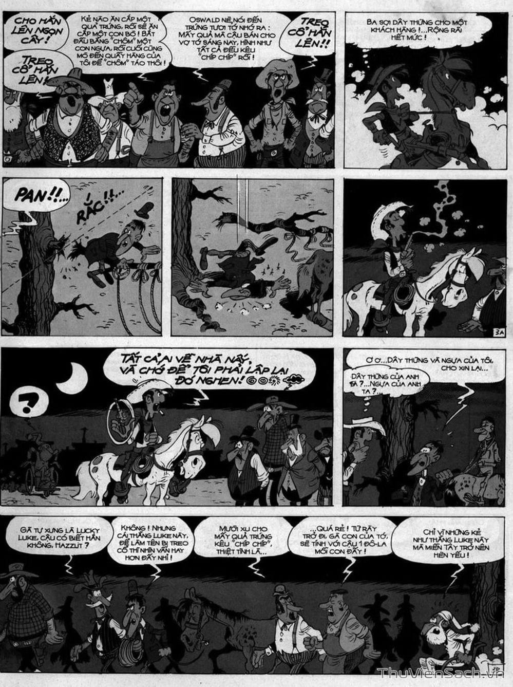 Truyện Tranh Cuộc Phiêu Lưu Kỳ Thú Của Lucky Luke trang 3